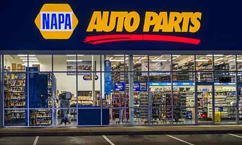 Napa auto store parts store